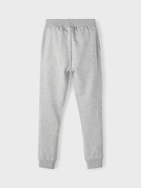 NKMBORG SWE PANT UNB PB - 179334/Grey Melange