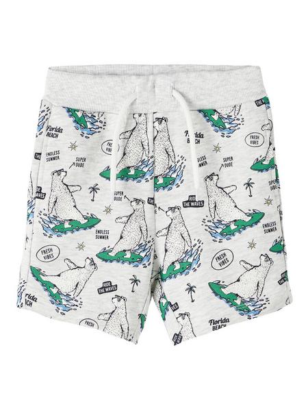 NMMJESSE SWE SHORTS UNB PB - 182331/Light Grey Mel