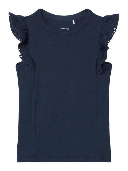 NMFJULIA SS TOP PB - 216654/Dark Sapphire