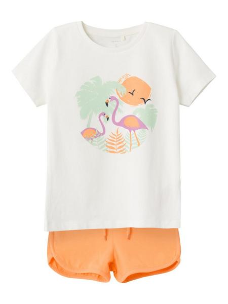 NMFJOELEAN SS SHORTS SET PB - 274599/Jet Stream