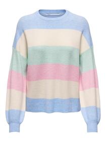 ONLATIA LIFE L/S STRIPE PULLOV KNT NOOS