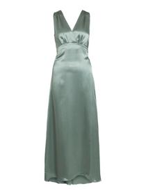 VISITTAS V-NECK S/L MAXI DRESS - NOOS