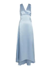 VISITTAS V-NECK S/L MAXI DRESS - NOOS
