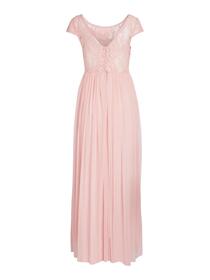 VIULRICANA S/S BOATNECK MAXI DRESS/BM/DC
