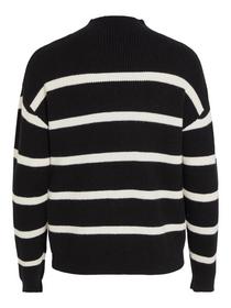 VIRIL MOCKNECK L/S  KNIT RIB TOP 2- NOOS