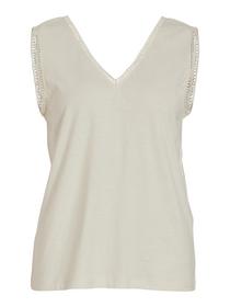 VILINANA V-NECK S/L TOP