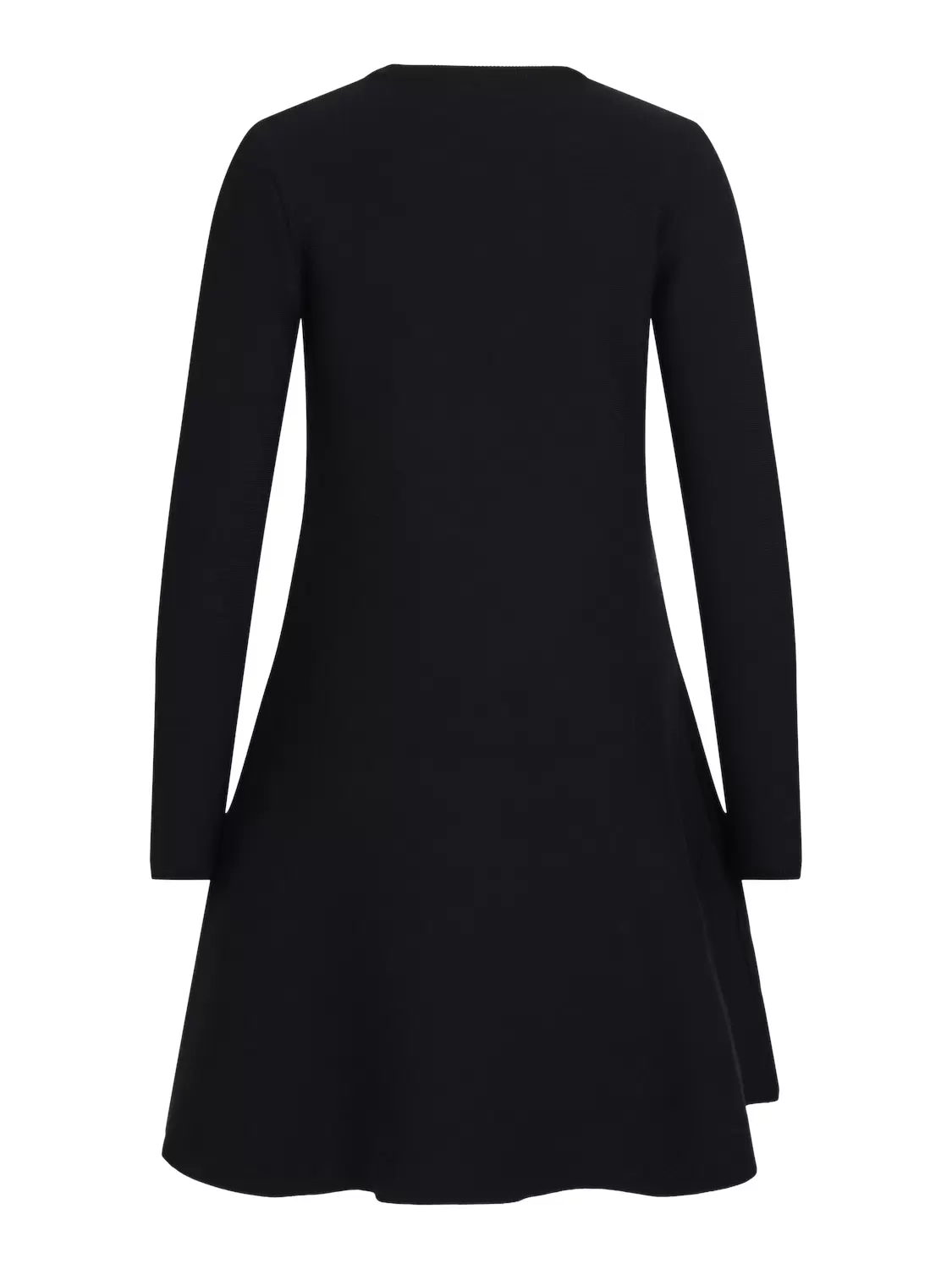 VISWAY L/S O-NECK SKATER KNIT DRESS/1