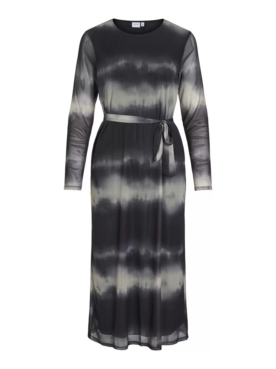 VIVOLETTIS MAI O-NECK MIDI DRESS/PB