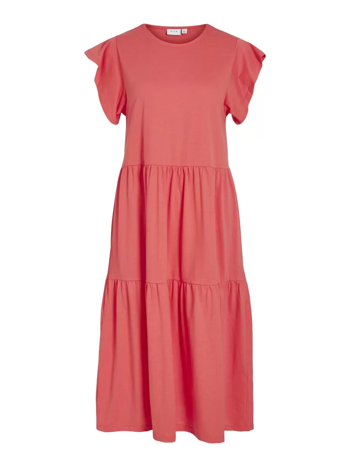 VISUMMER S/S MIDI DRESS - NOOS