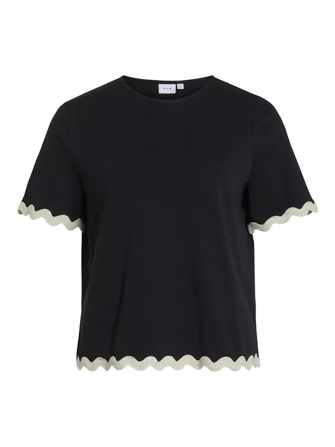 VICALISA O-NECK 2/4 TOP