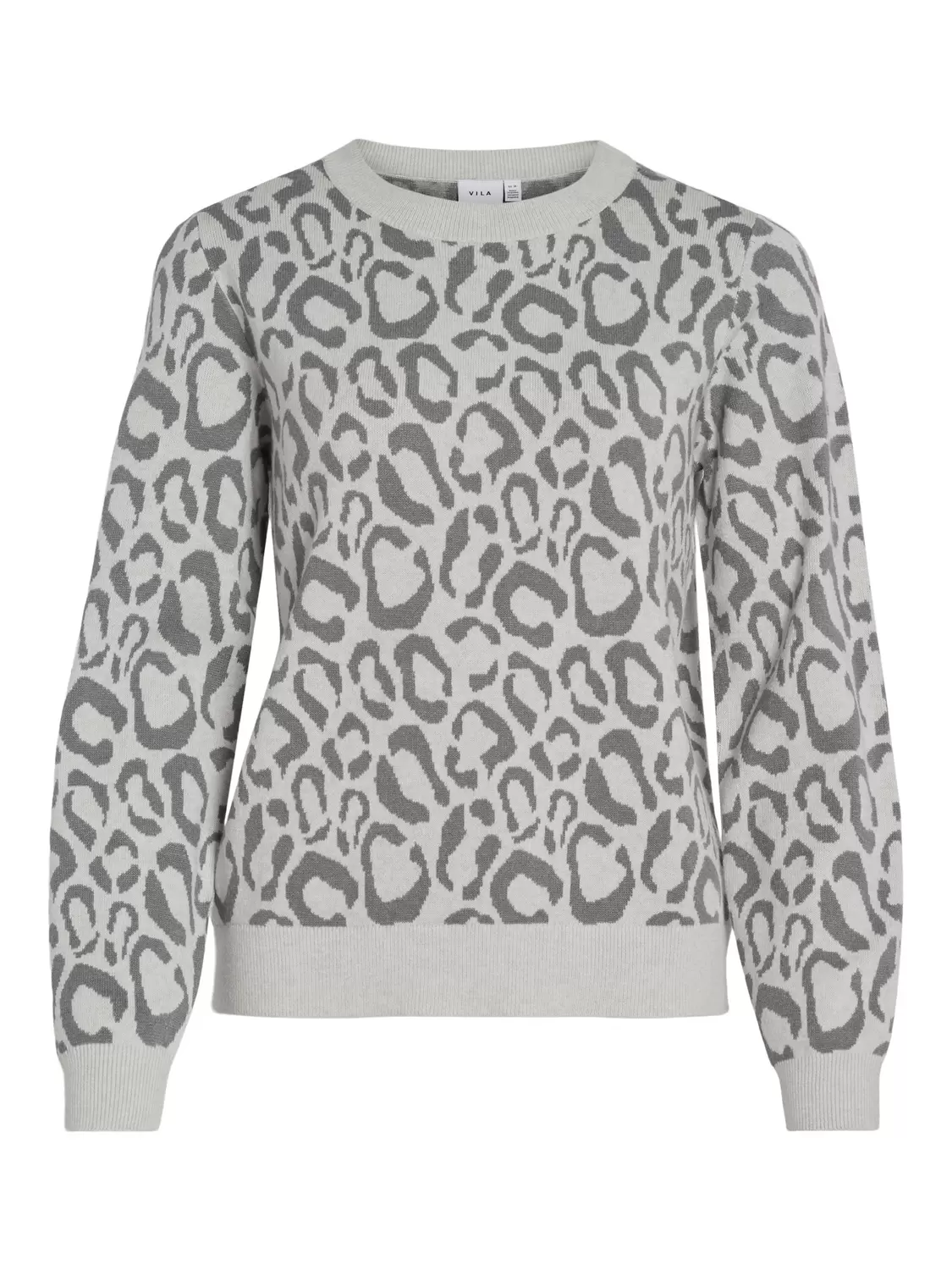 VIRIL L/S JACQUARD KNIT TOP/1