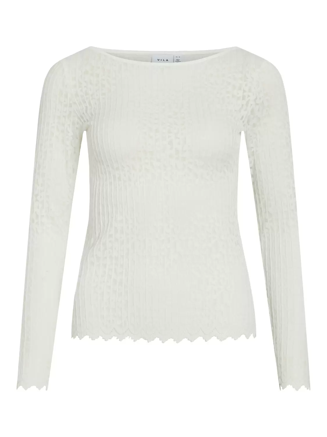 VIROMINA BOATNECK L/S TOP/TES