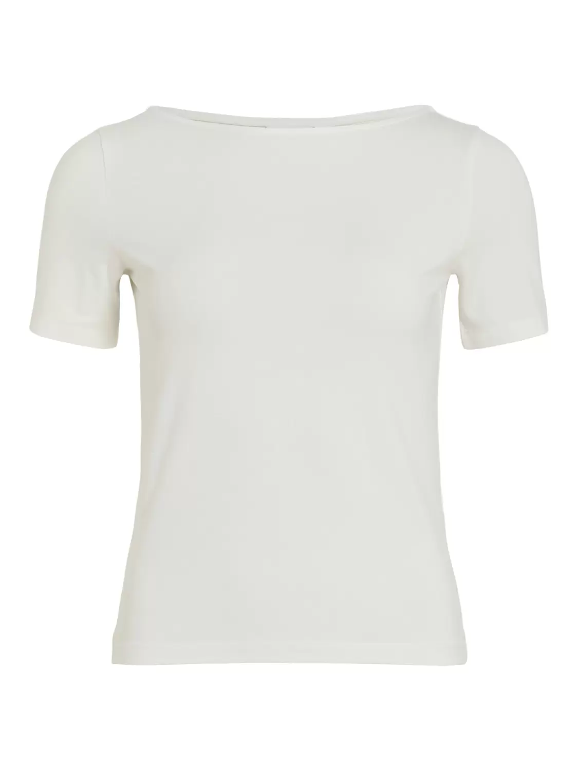 VIEMILIE S/S BOAT NECK TOP RP1/KA