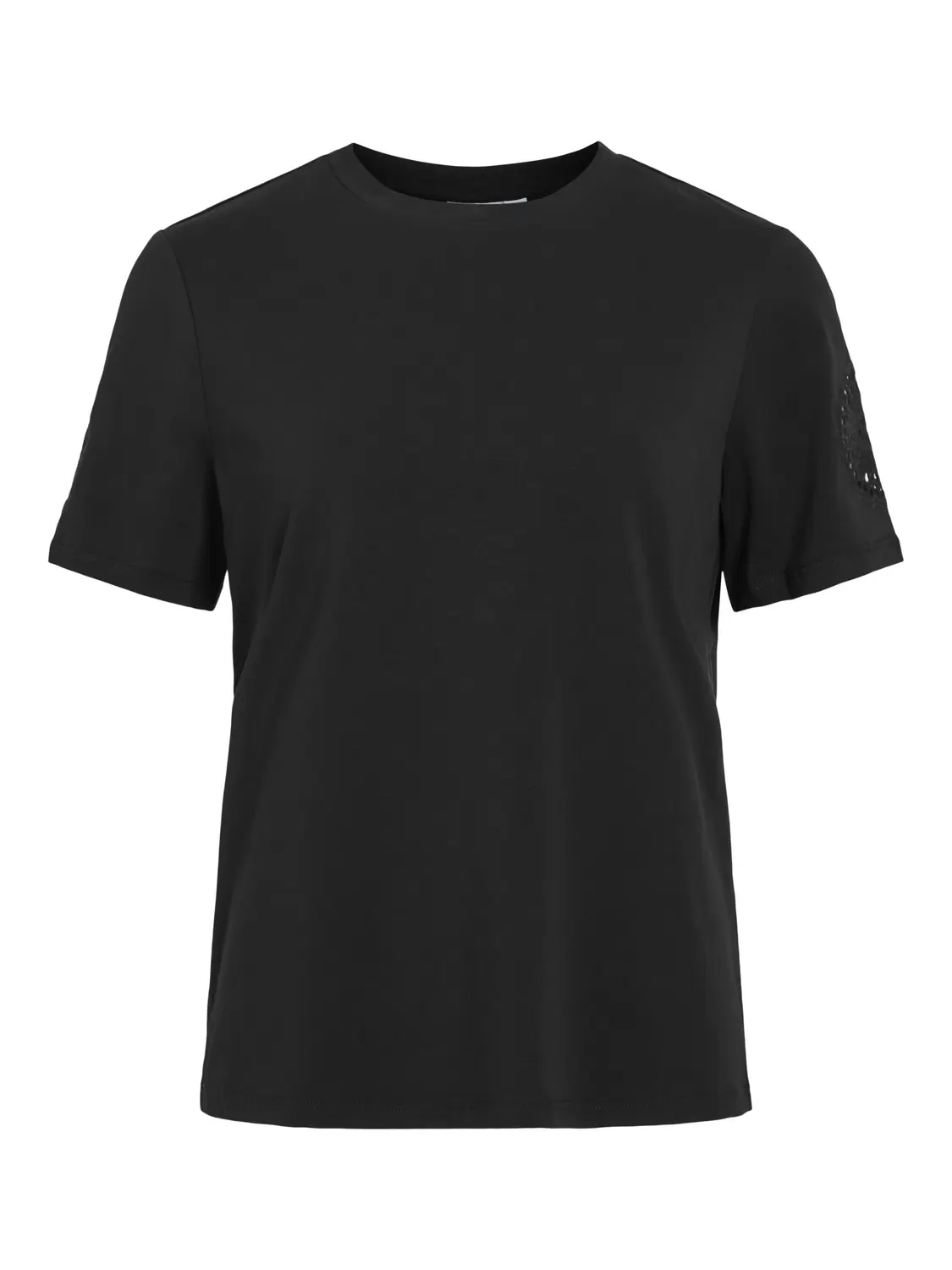 VICELIANA EMB O-NECK S/S TOP
