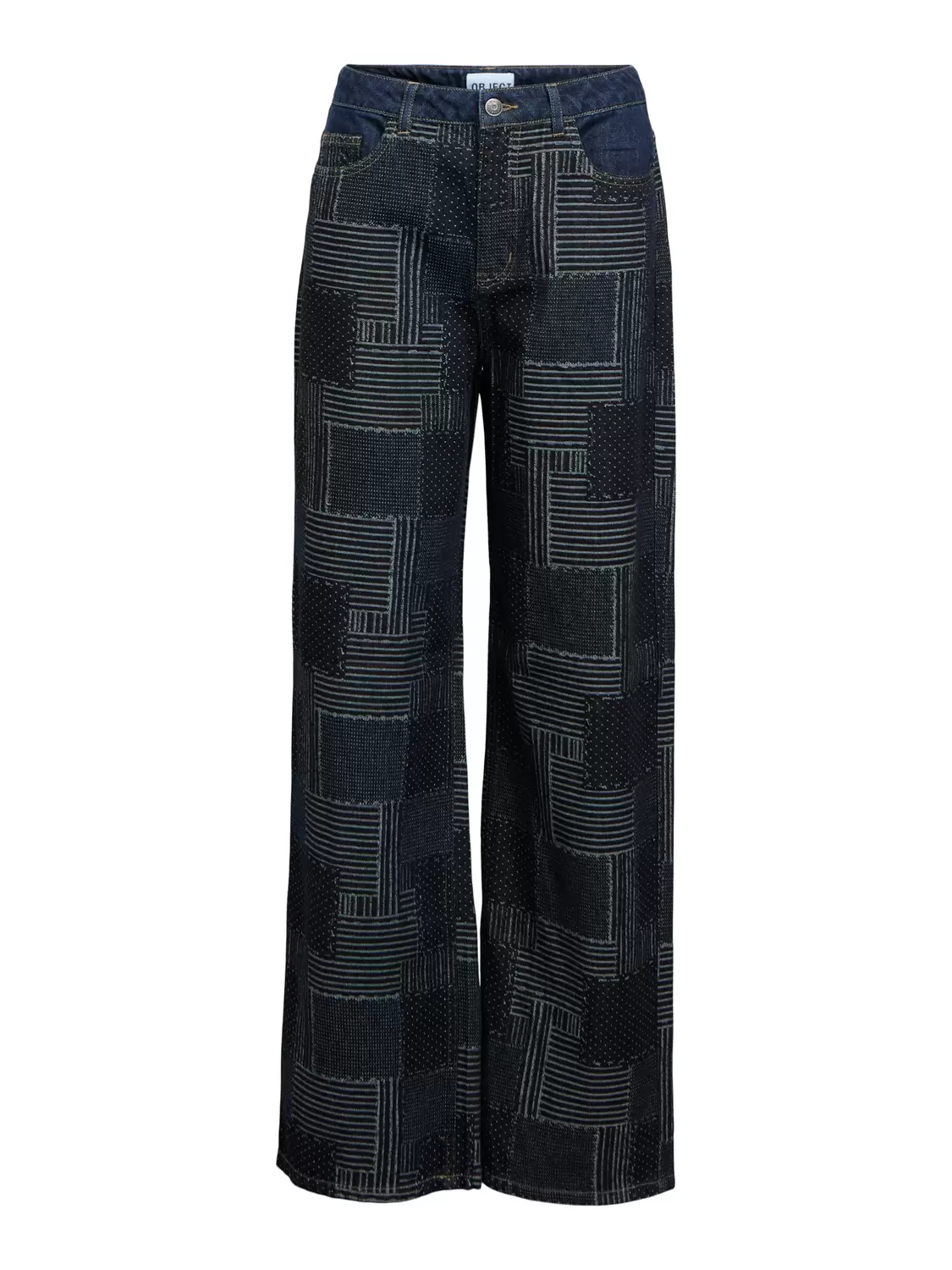 OBJMOJI WARA DNM WIDE JEANS CC3