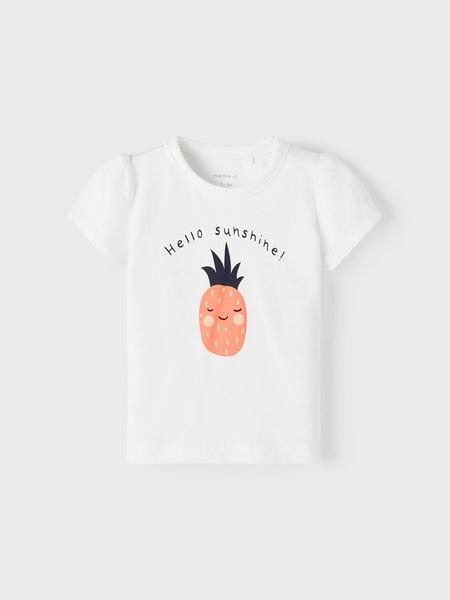 NBFFANNA SS TOP - 178494/Bright White