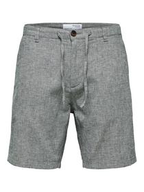 SLHCOMFORT-BRODY LINEN SHORTS W NOOS