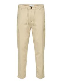 SLH172-SLIMTAPE BRODY LINEN PANT NOOS