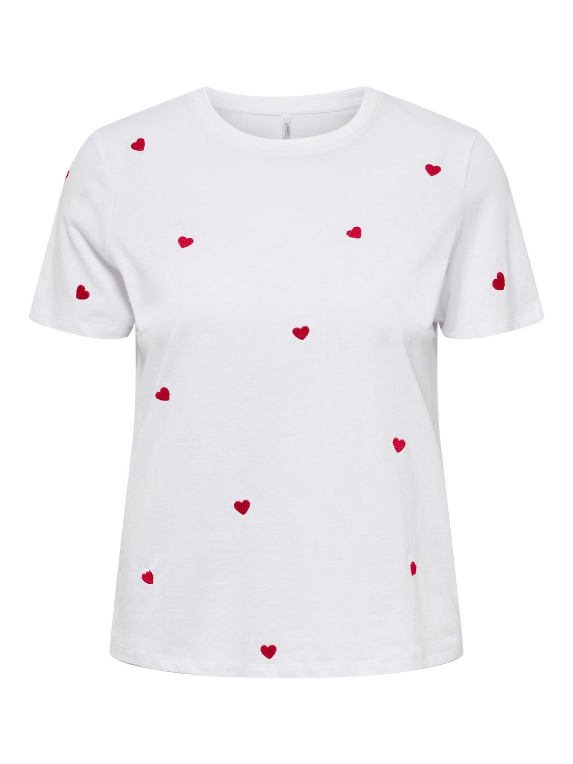 ONLKETTY LIFE S/S O-NECK TOP JRS NO feale