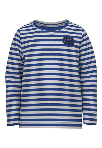 NMMVILLY LS SLIM TOP BBBBB - 182331/Light Grey Mel