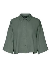 VMNATALI CROP SHIRT WVN NOOS