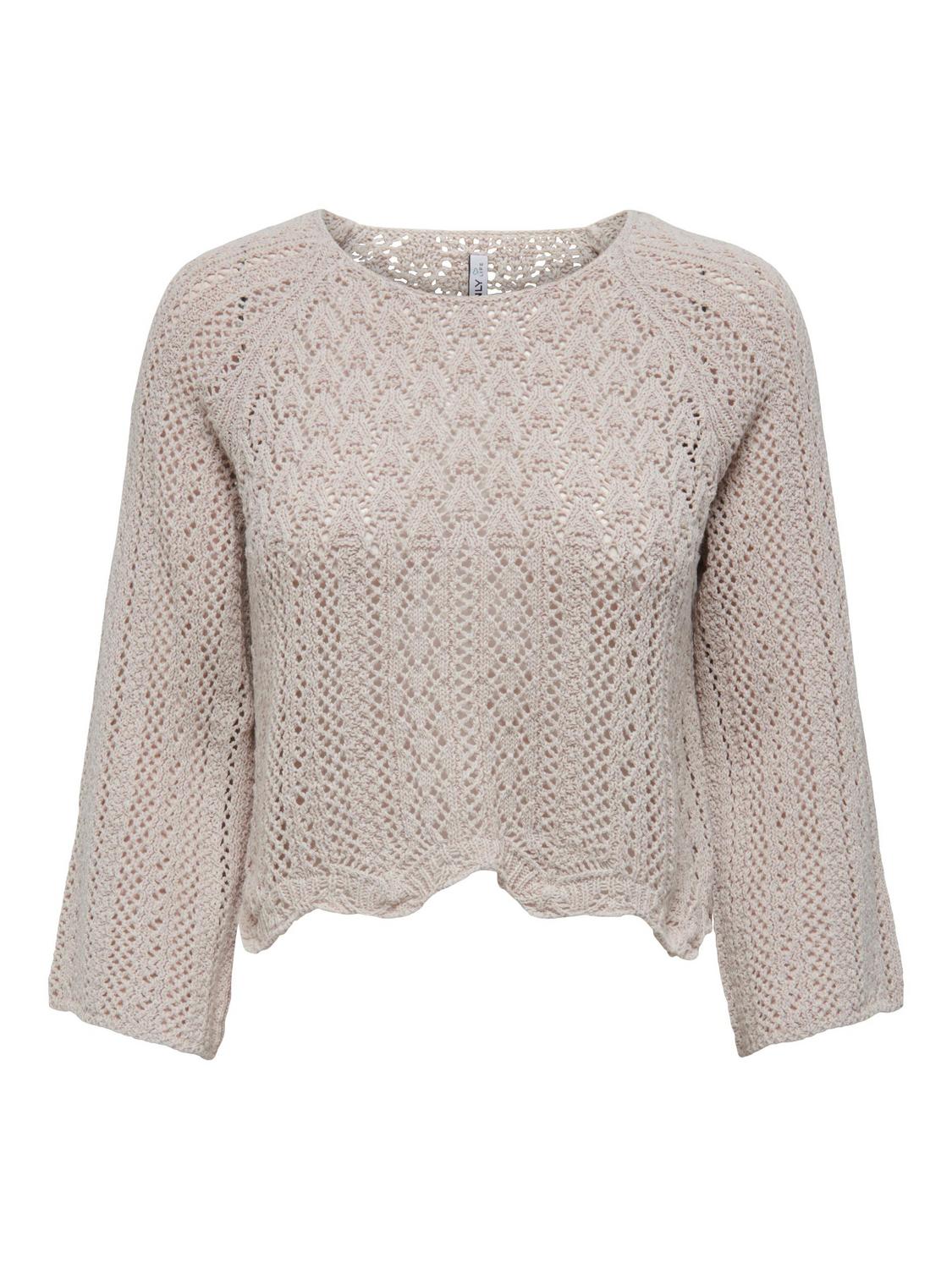 ONLNOLA LIFE 3/4 PULLOVER KNT NOOS female