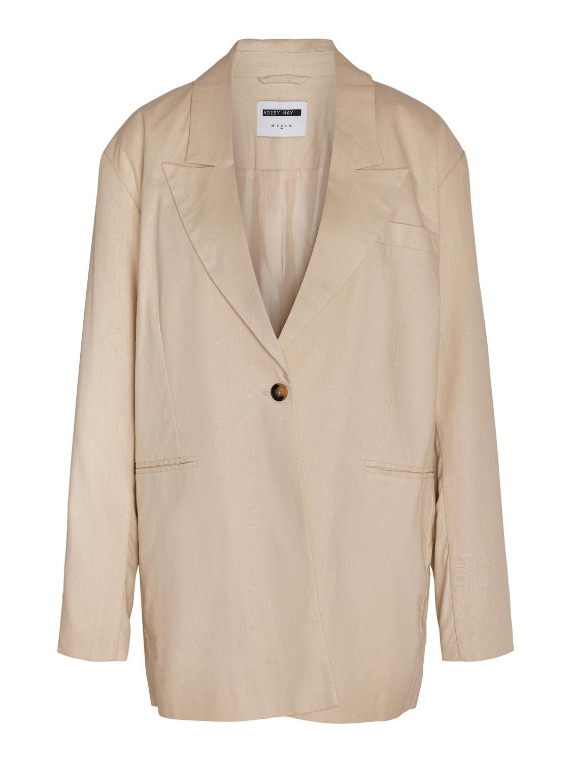 NMANNE MILLA LS LINEN BLAZER female