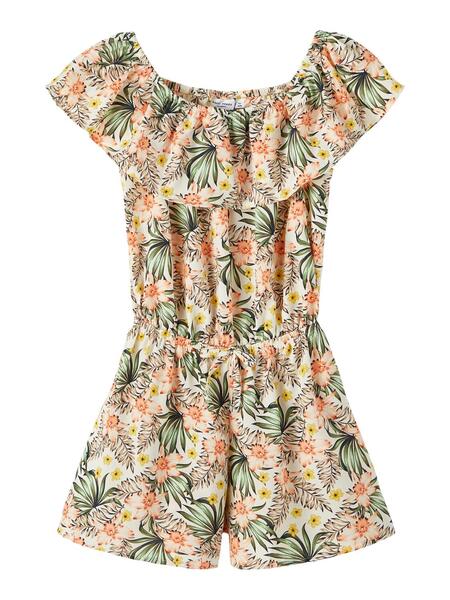 NKFVINAYA SS PLAYSUIT FFFFF NOOS - 271617/White Al