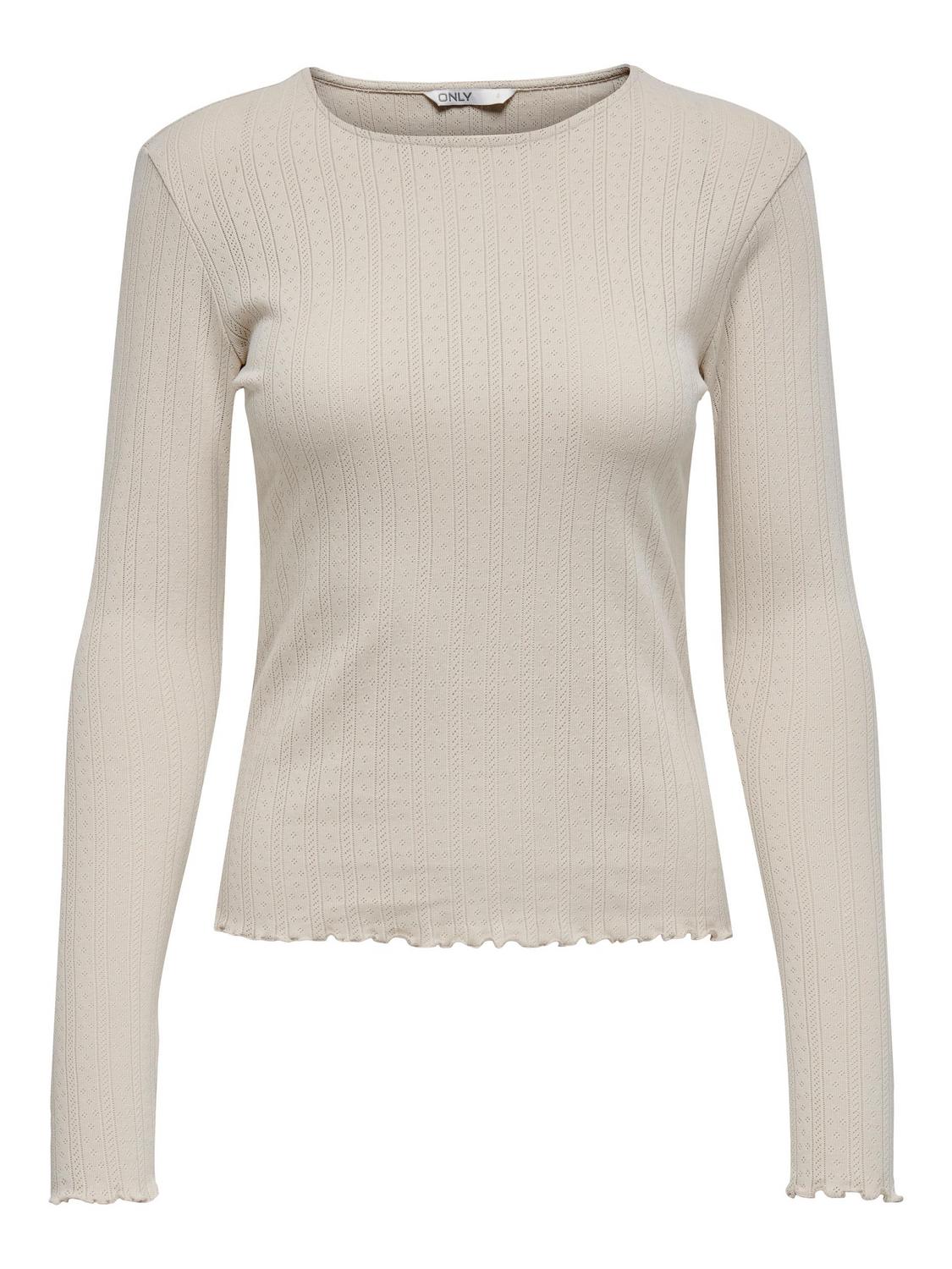 ONLCARLOTTA L/S TOP NOOS JRS female