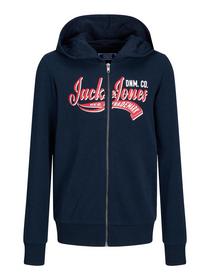 JJELOGO SWEAT ZIP 2COL SS24 NOOS JNR