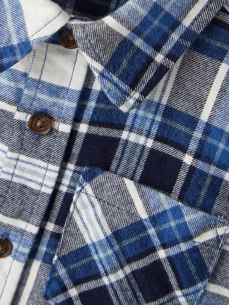 NMMLOFANE LS SHIRT - 292845/Bluefin