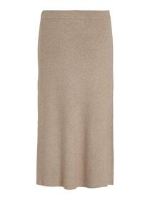 VICOMFY A-LINE KNIT SKIRT- NOOS