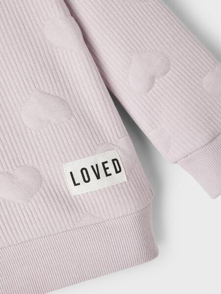 NMFKAROLINE SWEAT UNB - 234915/Orchid Hush