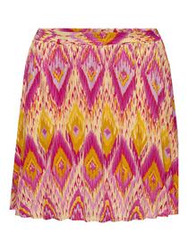 ONLALMA LIFE POLY SH. PLISSE SKIRT AOP