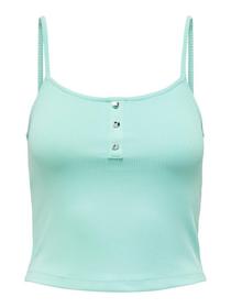 ONLUNINA LIFE S/L HEART BUTTON TOP JRS