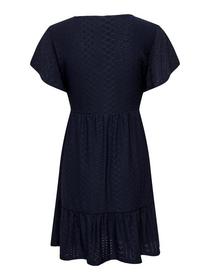 ONLSANDRA S/S V-NECK DRESS  JRS
