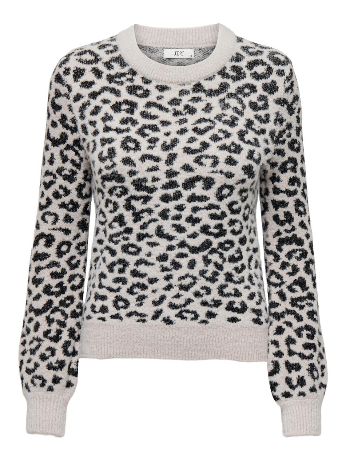 JDYLORRAINE ANIMAL L/ PULLOVER KNT female