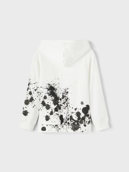 NKMNAJONES LS LOOSE SWEAT WH BRU - 274599/Jet Stre