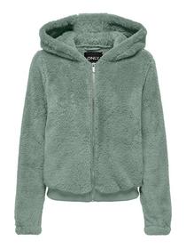 ONLY ONLCONTACT ZIP JACKET - Übergangsjacke - humus/beige