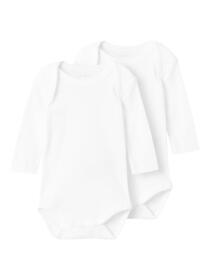 NBNBODY 2P LS SOLID WHITE NOOS