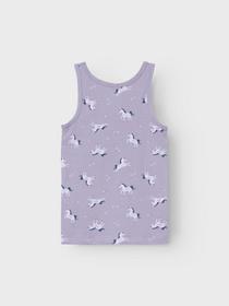 NMFTANK TOP 2P LAVENDER UNICORN NOOS