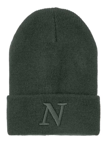 NKNMALIK KNIT BEANIE NOOS - 290980/Deep Forest