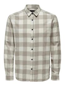 ONSGUDMUND LS CHECKED SHIRT NOOS - 284276/Antique