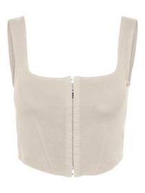 VMSTELLA S/L CORSET TOP JRS - 222913/Birch