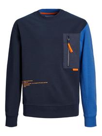 JCOACTIV3 BLOCK SWEAT CREW NECK OS JNR