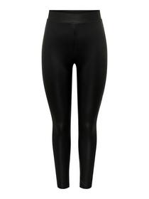 ONLSANIRA COATED LEGGING JRS - 177911002/Black/Hou