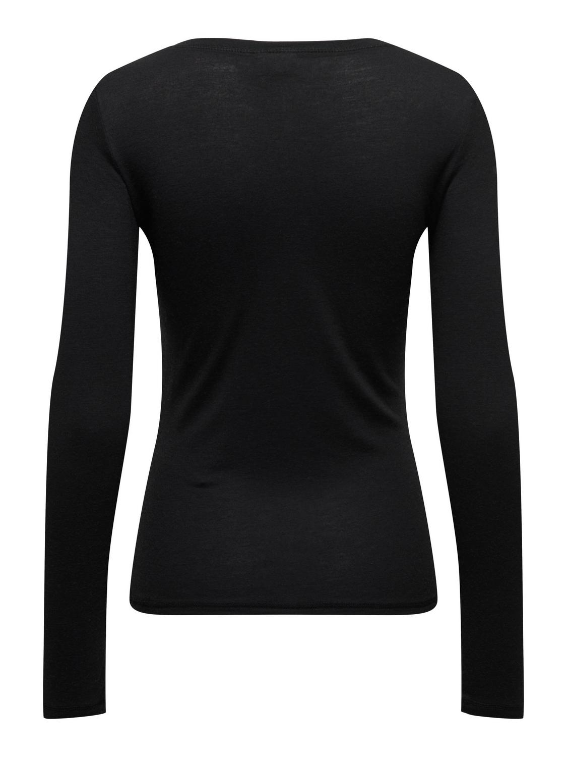 JDYSUMA WOOLBLEND L/S ONECK TOP JRS female