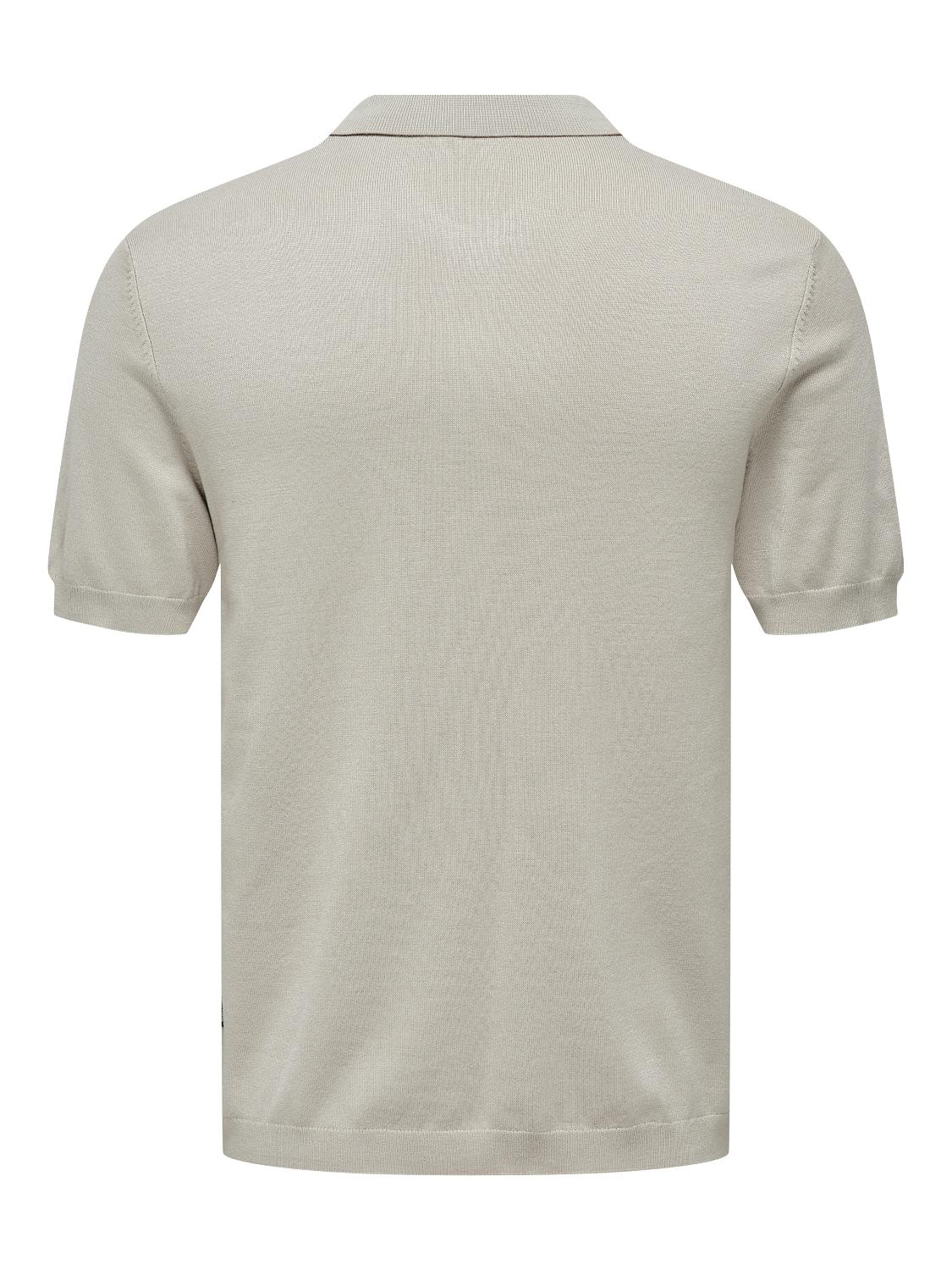 ONSWYLER REG 14 SS POLO KNIT NOOS ale