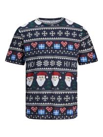 JORXMAS AOP TEE SS CREW NECK