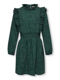 KOGIDA L/S RUFFLE SMOCK DRESS PTM